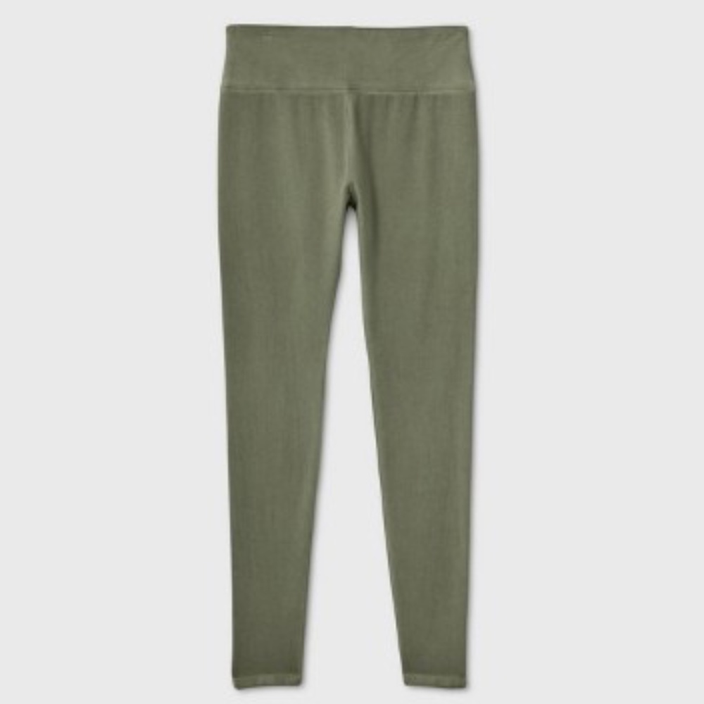 High-Waisted Leggings - Wild Fable™ Olive Green